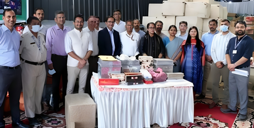 दिल्ली सीमा शुल्क विभाग ने 328 किलोग्राम मादक पदार्थ, 80 लाख विदेशी सिगरेट का किया नष्ट 2 दिल्ली सीमा शुल्क विभाग ने 328 किलोग्राम मादक पदार्थ, 80 लाख विदेशी सिगरेट का किया नष्ट