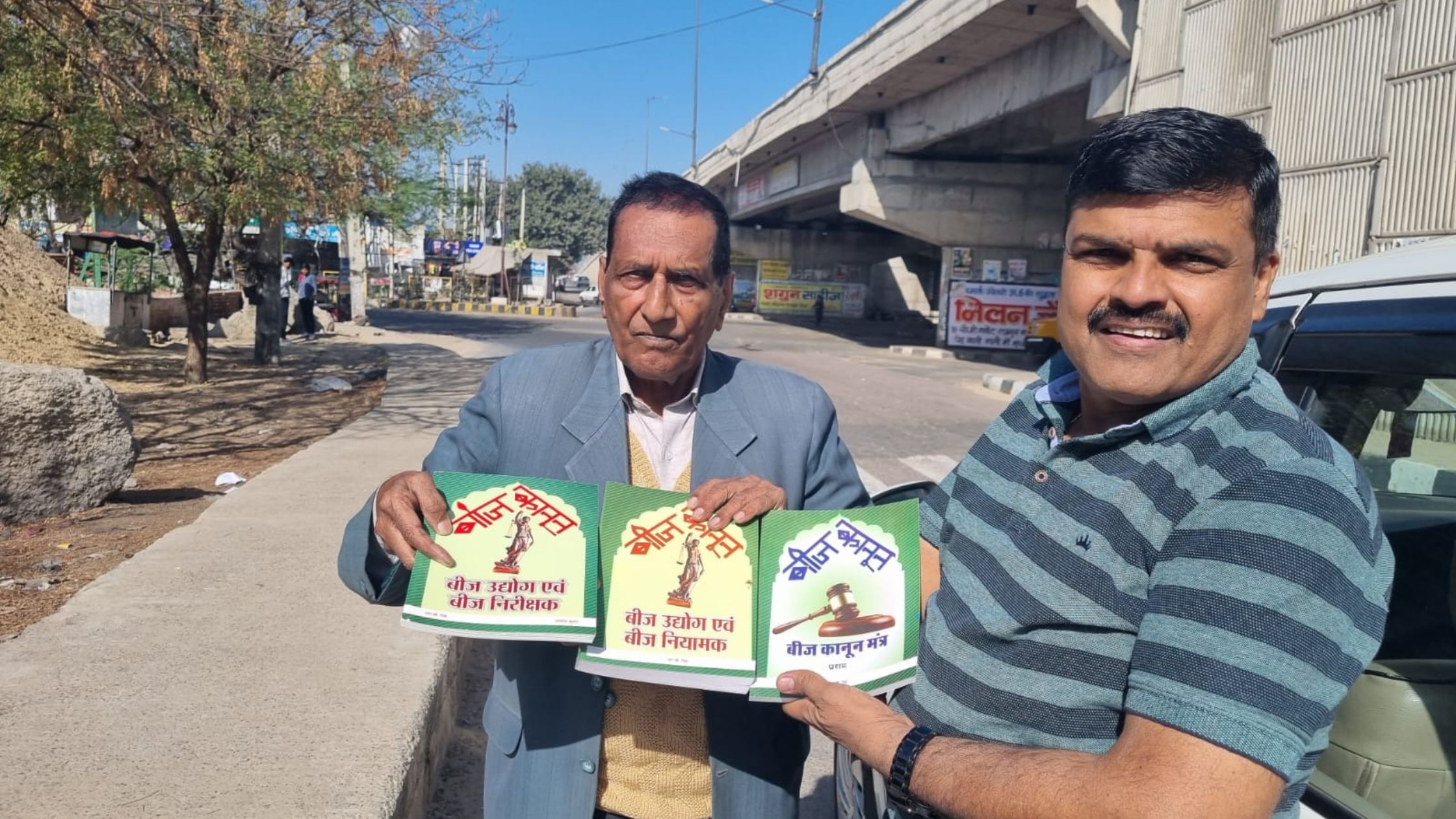 रिटायरमेंट के बाद किसान और व्यापारी हित में अपने अनुभवों का लाभ दे रहे श्री सिंह 