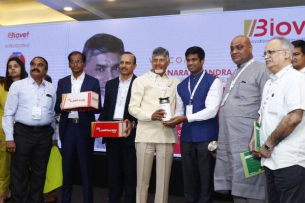 The countrys first indigenous lumpy vaccine launched in Andhra Pradesh. Chief Minister Naidu praised Biovet know its benefits and importance