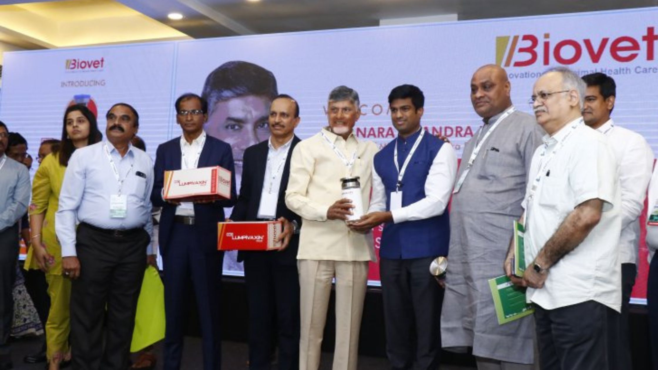 The countrys first indigenous lumpy vaccine launched in Andhra Pradesh. Chief Minister Naidu praised Biovet know its benefits and importance