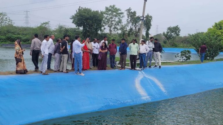 Along with agriculture young farmer Akhilesh adopted fish farming