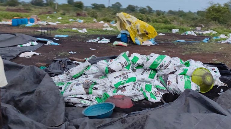 Compost manure was being made without license and permission 1