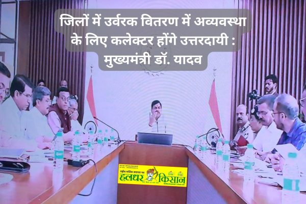 Collectors will be responsible for mismanagement in fertilizer distribution in districts Chief Minister Dr. Yadav