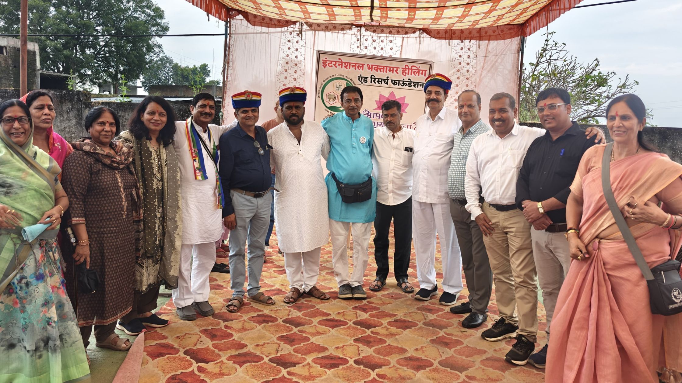 Jain community distributed sweaters and plates to 600 poor children