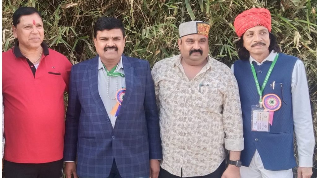 जयपुर में केंद्रीय कृषि मंत्री शिवराज सिंह चौहान से एग्रो इनपुट डीलर्स की अहम वार्ता: 4 Krashi aadan vikreta sangh indore 01