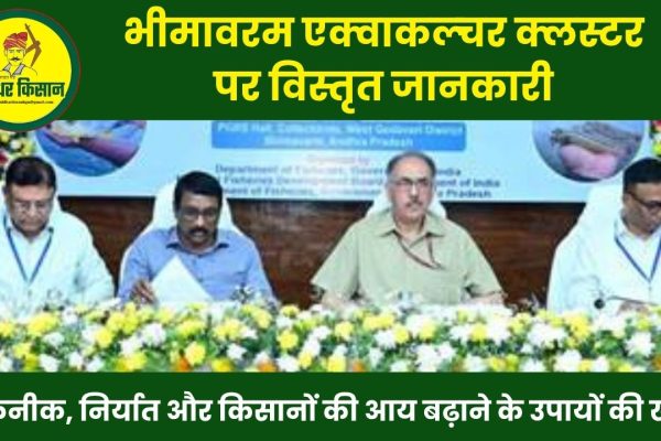 Review of Bhimavaram Aquaculture Cluster Focus on technology exports and increasing farmers income