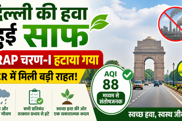 Delhis air becomes cleaner GRAP Phase I removed – Big relief in NCR