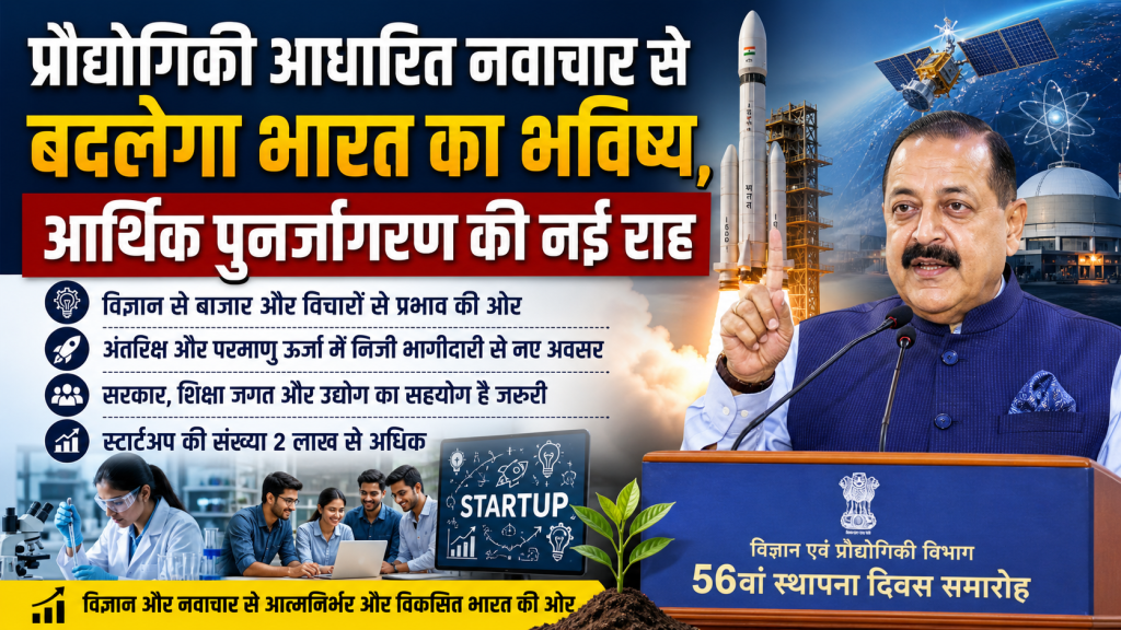 Technology based innovation will transform Indias future a new path to economic renaissance