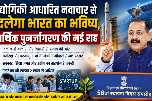 Technology based innovation will transform Indias future a new path to economic renaissance