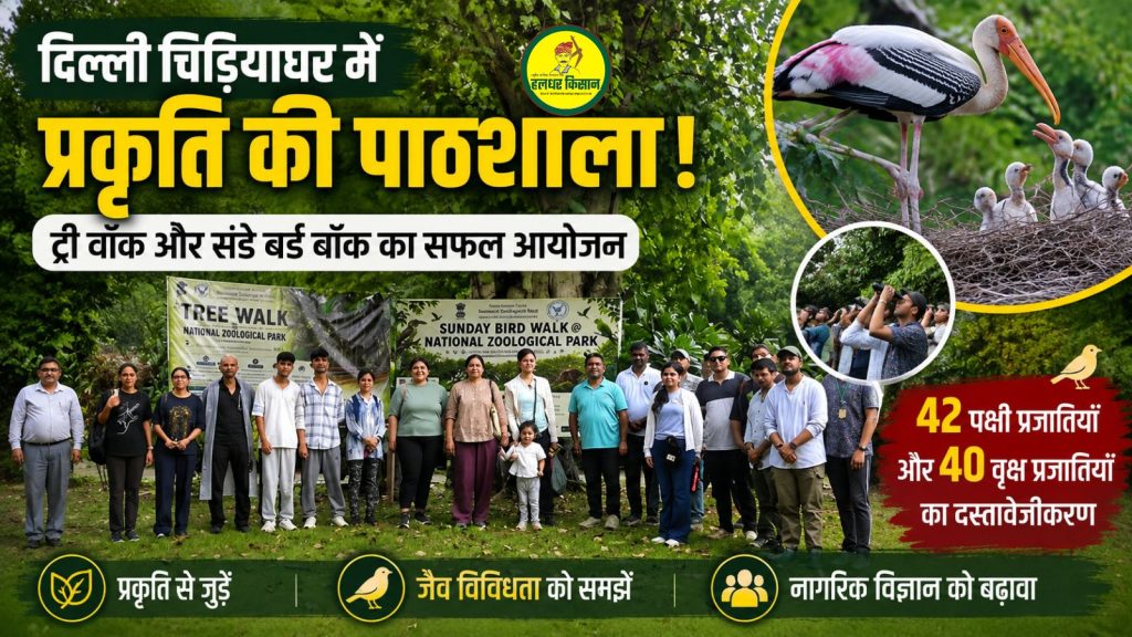 Natures Classroom at Delhi Zoo 42 Bird and 40 Tree Species Documented