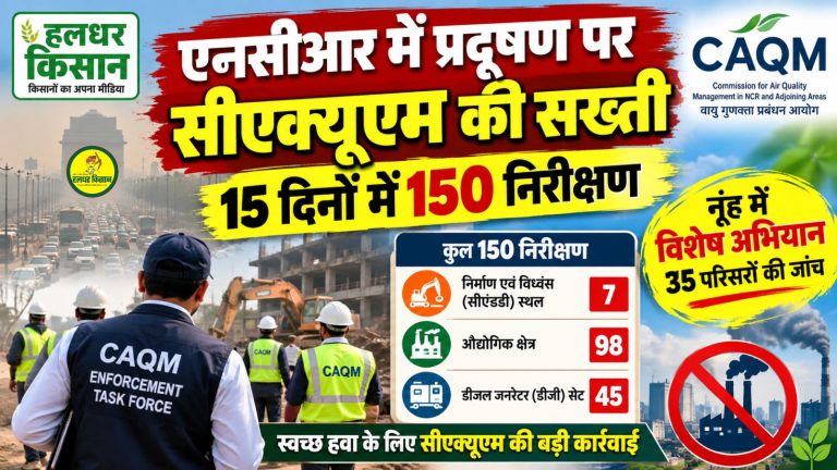 एनसीआर में प्रदूषण पर सीएक्यूएम की सख्ती, 15 दिनों में 150 निरीक्षण