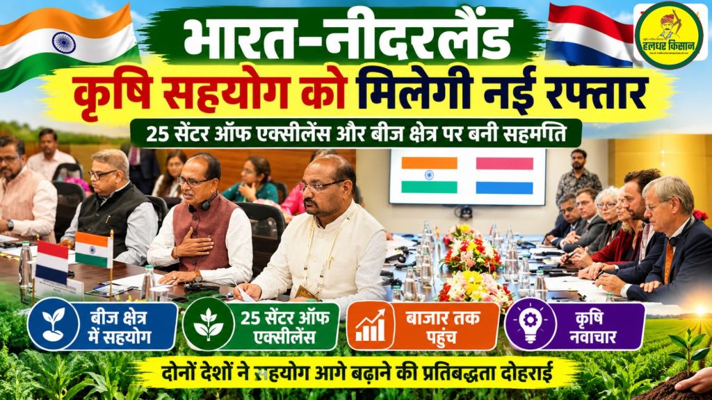 India Netherlands agricultural cooperation set to gain new momentum